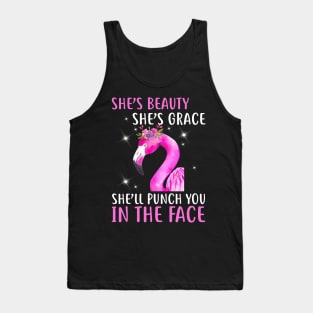 She_s Beauty She_s Grace Flamingo T-shirt Tank Top